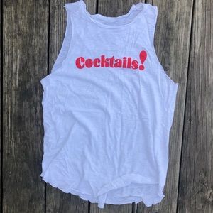 Cocktails tank top